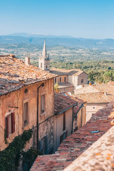 Bonnieux Vaucluse Provence Alpes Cote Azur Francia Septiembre 2018 Hermosa — Foto de Stock