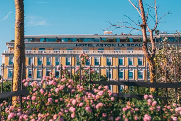 Nice Provence France Září 2018 Hotel Aston Scala — Stock fotografie