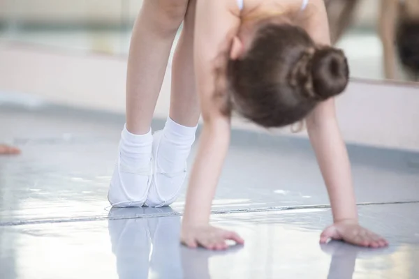 Aulas na escola de balé clássico — Fotografia de Stock