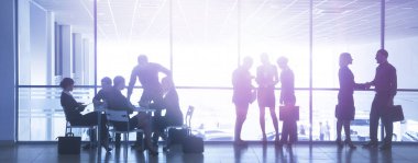 Ofisteki iş adamları