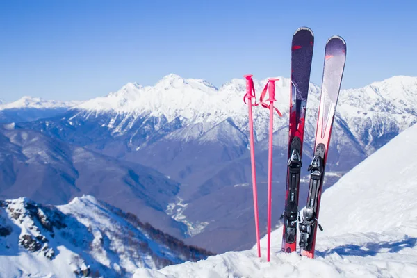 Stazione sciistica di Alpin — Foto Stock