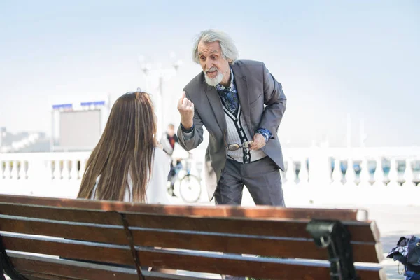 Hombre y mujer — Foto de Stock