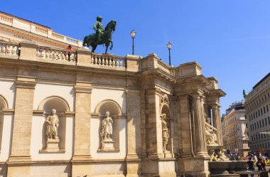 Viyana, Avusturya - Mayıs, 22: Innere Stadt, Viyana ilk taslağı Albertina müzede görünümünü 22 Mayıs 2018 üzerinde