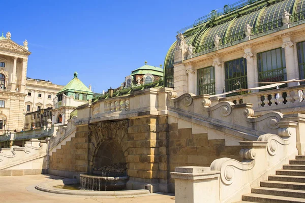 Wien Österrike Maj Utsikt Över Växthuset Kallas Palm House Eller — Stockfoto