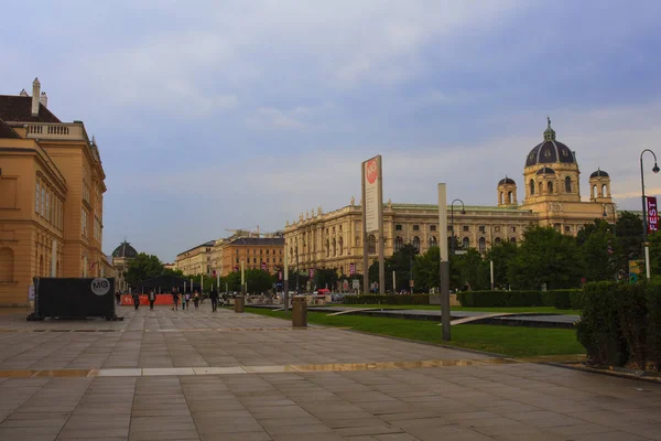 Vienna Áustria Maio Vista Museumsplatz Maio 2018 — Fotografia de Stock