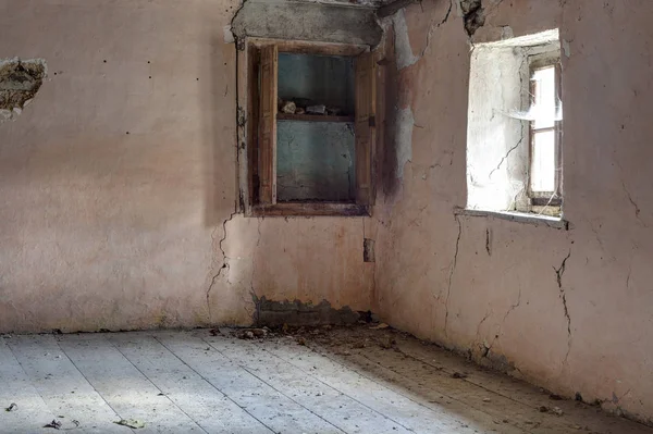 Blick Auf Ein Verlassenes Landhaus Slowenien — Stockfoto