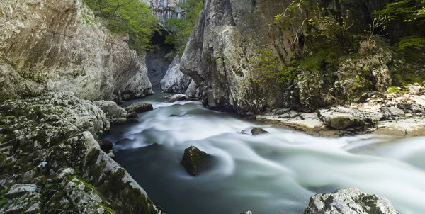 Timavo rivier, Slovenië — Stockfoto