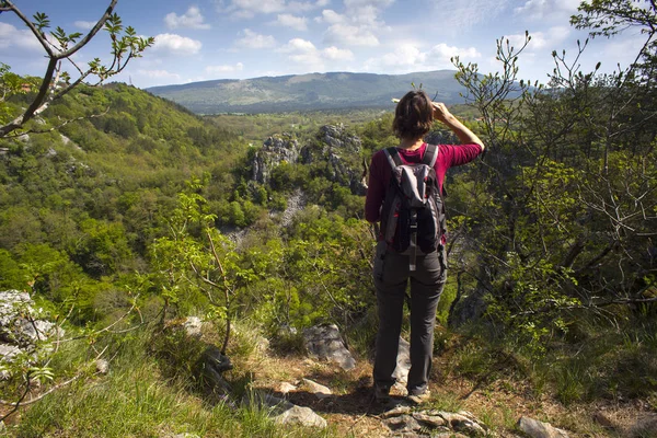 Environmental and tourist guide looking the site Skocjanske jame
