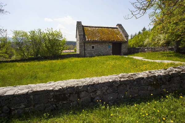 Casa di raccolta etnologica, Villaggio di Skocjan — Foto Stock