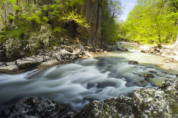 Timavo river, Slovenia — Stock Photo, Image