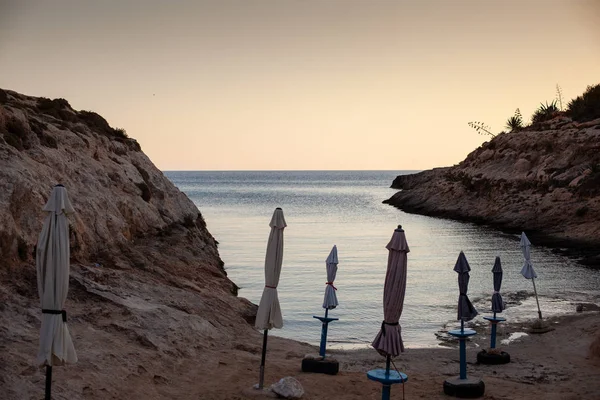 Cala Greca, Lampedusa görünümünü — Stok fotoğraf