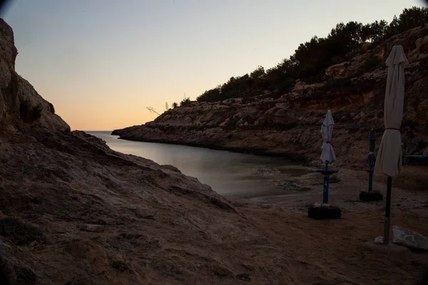 Vista Cala Greca, Lampedusa — Fotografia de Stock