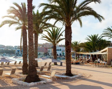  Lampedusa Beach görünümü