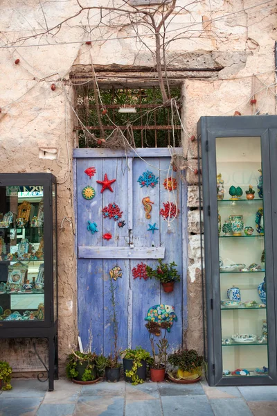 Oude deur van Lampedusa — Stockfoto