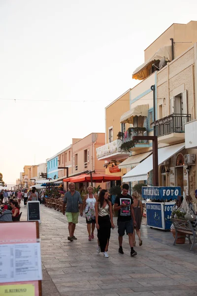 Syn på Lampedusa street — Stockfoto