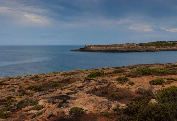 Вид на побережье Лампедузы — стоковое фото