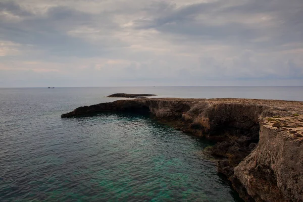 Lampedusa 코스트의 보기 — 스톡 사진