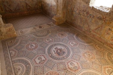 Cupid ve Psyche, bir kübikulum o bir mozaik merkezi paneli