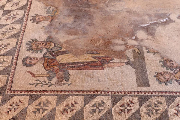 Mosaiker av Villa Romana del Casale, Piazza Armerina — Stockfoto