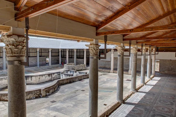 Villa Romana del Casale manzarası, Piazza Armerina — Stok fotoğraf