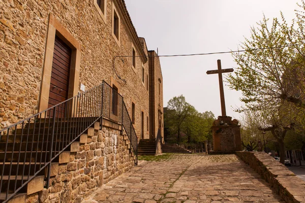 Uitzicht op de San Pietro kerk in Piazza Armerina — Stockfoto