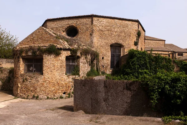 Landelijk huis in piaza Armerina — Stockfoto