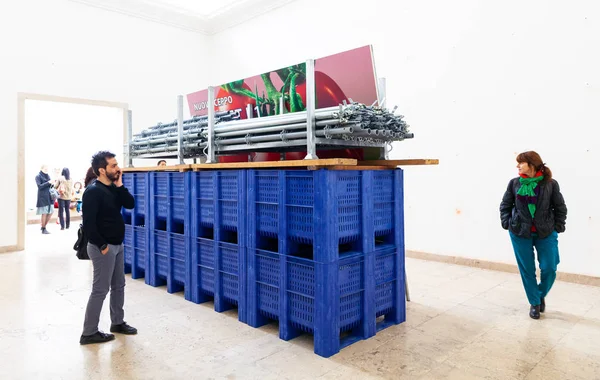 Německý pavilon, Benátky Biennale 2019 — Stock fotografie