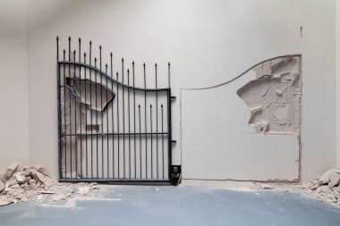  Shilpa Gupta tarafından Kurulum Merkezi Pavilion du maruz