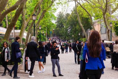 58. Venedik Bienali 2019 Uluslararası Sanat Sergisi'nde İnsanlar