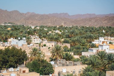 Tarihi Kalesi şehrin Nizwa, Umman.