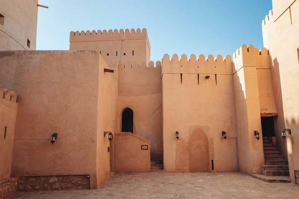Het Historische Fort Stad Nizwa Oman — Stockfoto
