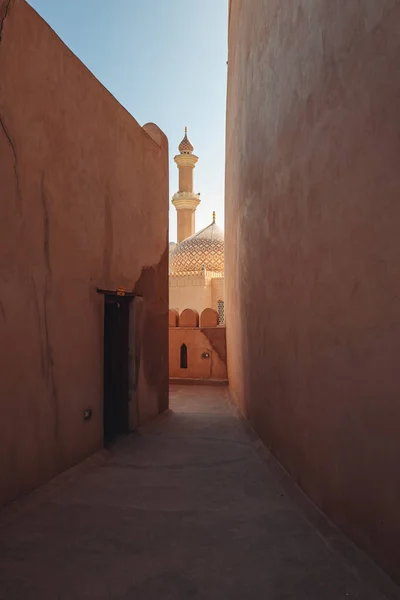 Die Historische Festung Der Stadt Nizwa Oman — Stockfoto