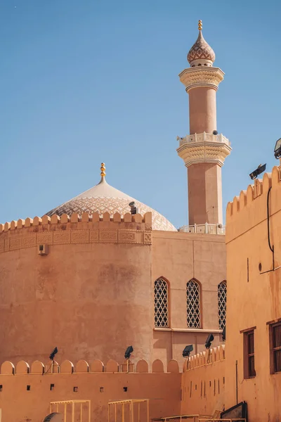 Het Historische Fort Stad Nizwa Oman — Stockfoto