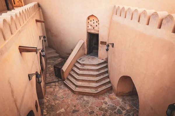 Het Historische Fort Stad Nizwa Oman — Stockfoto