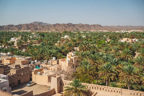 Die Historische Festung Der Stadt Nizwa Oman — Stockfoto