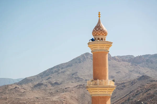 Die Historische Festung Der Stadt Nizwa Oman — Stockfoto