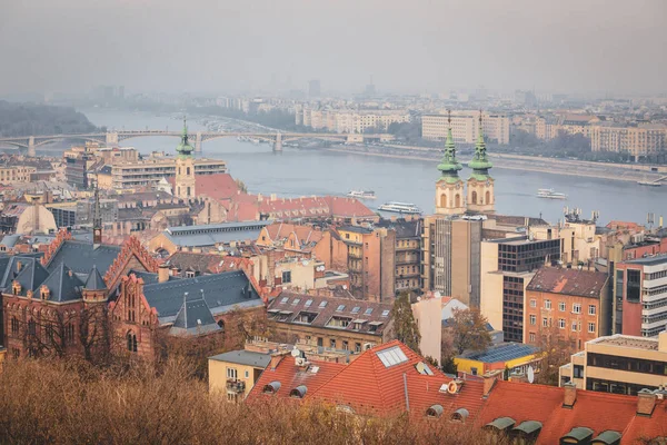 Prachtige Stad Boedapest Hoofdstad Van Hongarije — Stockfoto