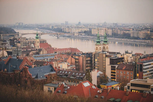 Csodálatos Város Budapest Magyarország Fővárosa — Stock Fotó