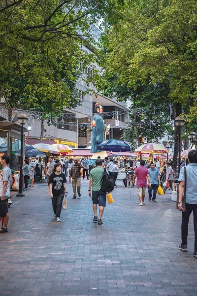 Singapur Sokaklarında Hayatta — Stok fotoğraf