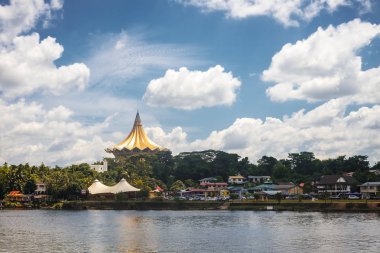Kuching/Sarawak/Malezya/Haziran 2014: Str yerel yaşam