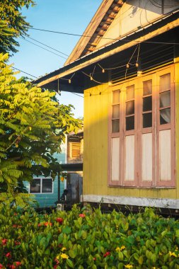 Kuching/Sarawak/Malezya/Haziran 2014: geleneksel yerel yay