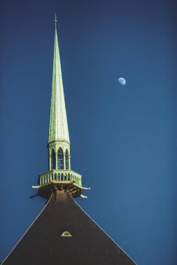 Lüksemburg'daki Notre Dame Katedrali'nin kulesi