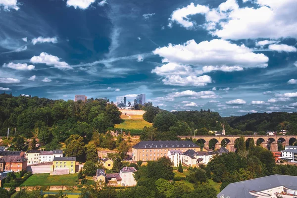 Miasto Luksemburg — Zdjęcie stockowe