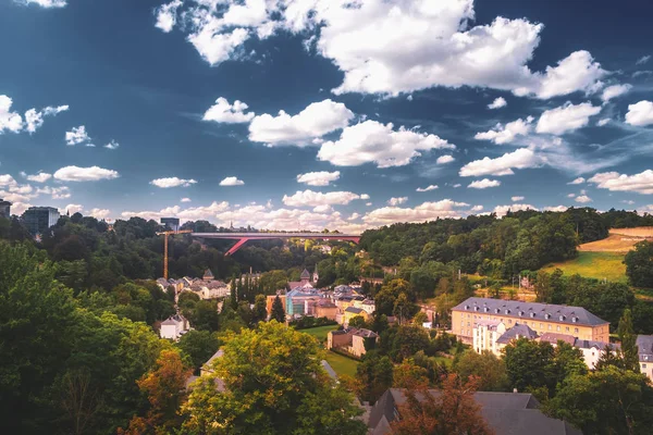 De stad Luxemburg — Stockfoto