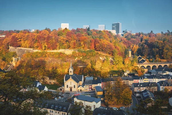 Lucemburské město — Stock fotografie