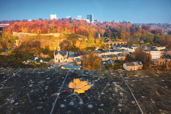 De stad Luxemburg — Stockfoto