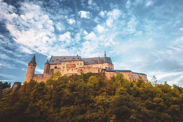 Castle of Vianden, Luxembourg — Stock Photo, Image