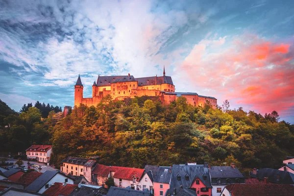 Castle of Vianden, Luxembourg — Stock Photo, Image