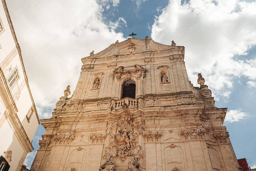 The San Martino Basilica in Martina Franca a masterpiece of loca