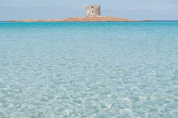 Stintino, Sardinia / Octiber 2019: Θέα στην υπέροχη παραλία β — Φωτογραφία Αρχείου